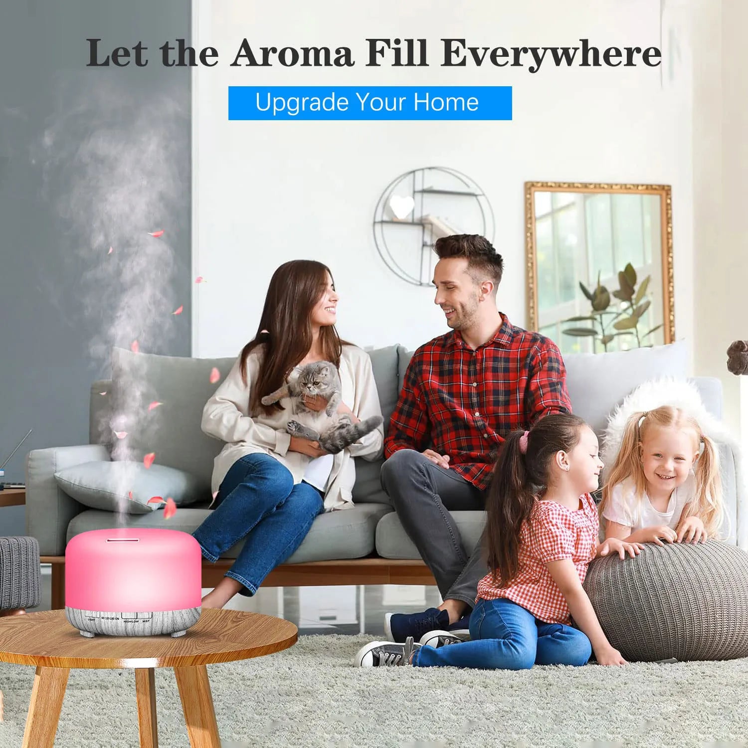 2-in-1 Aroma Diffuser & Humidifier