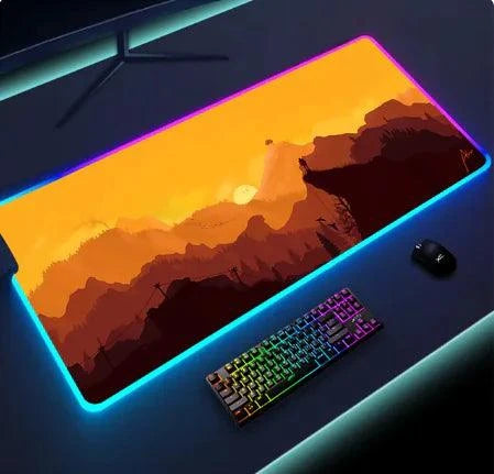 Luminous LED Lighting Mouse Pad