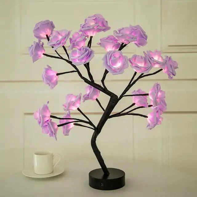 Blossom Bliss Glowing Rose Tree